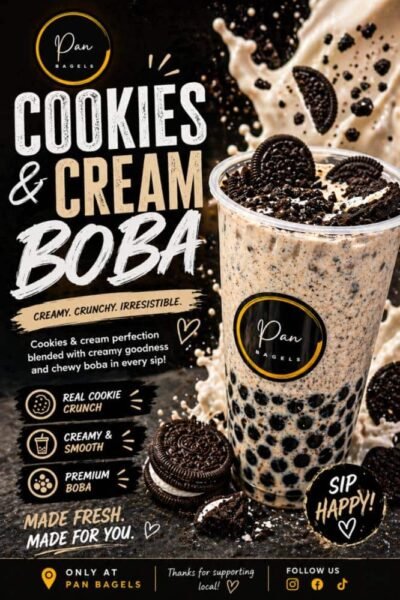Cookies Cream Boba